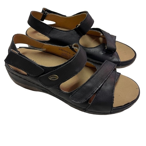 Spring Step Radiange Women Slingback Leather Ankle Strap Sandals Sz 9 EU 40 - Picture 4 of 8